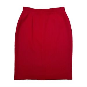 Vintage Bagutta wool pencil skirt
